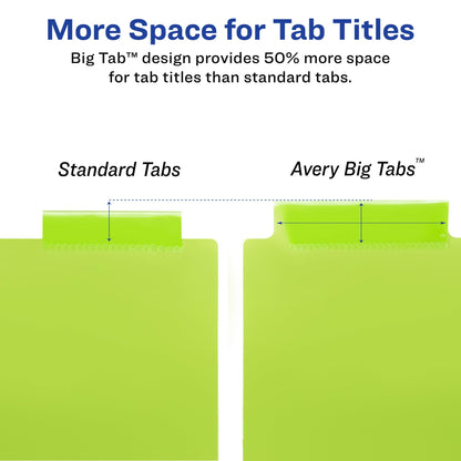 Avery Binder Divider 11903, 1-Pack, 8 Count – view 6