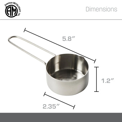 American Metalcraft Measuring Cup MCW13, 1/3 Cup – view 4