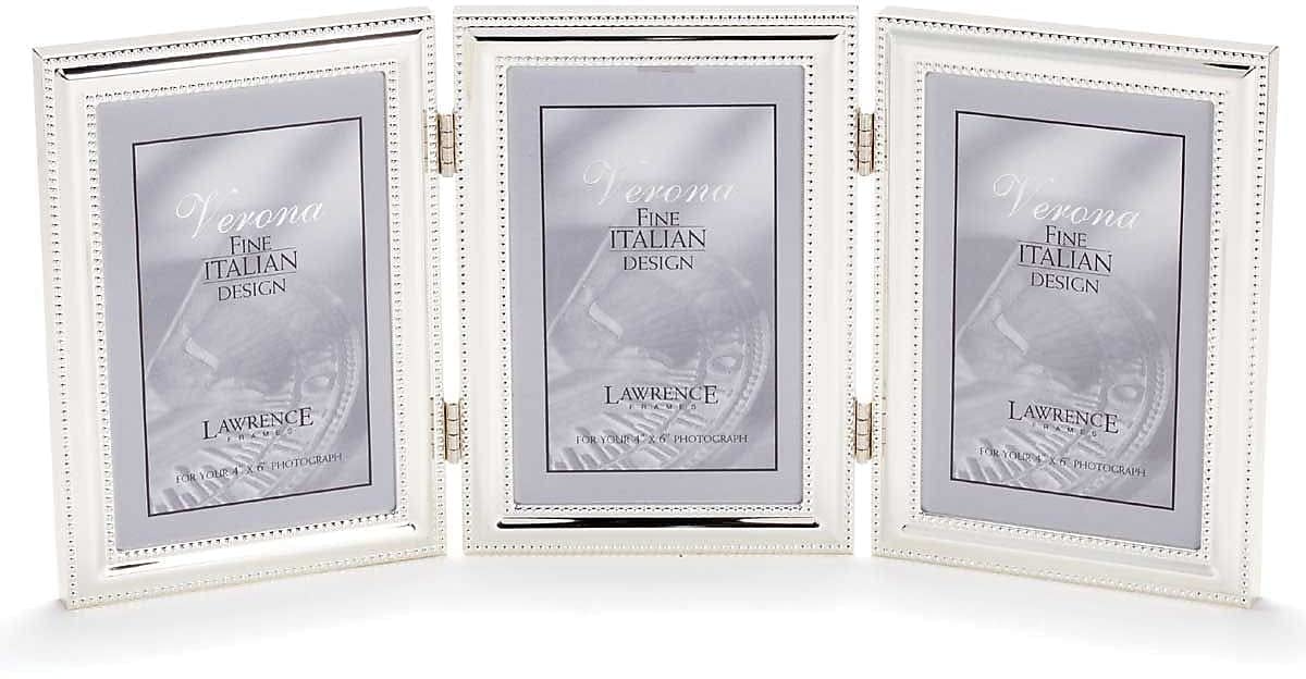 Lawrence Frames Picture Frame 510746T, 4x6 Triple, 3 Count