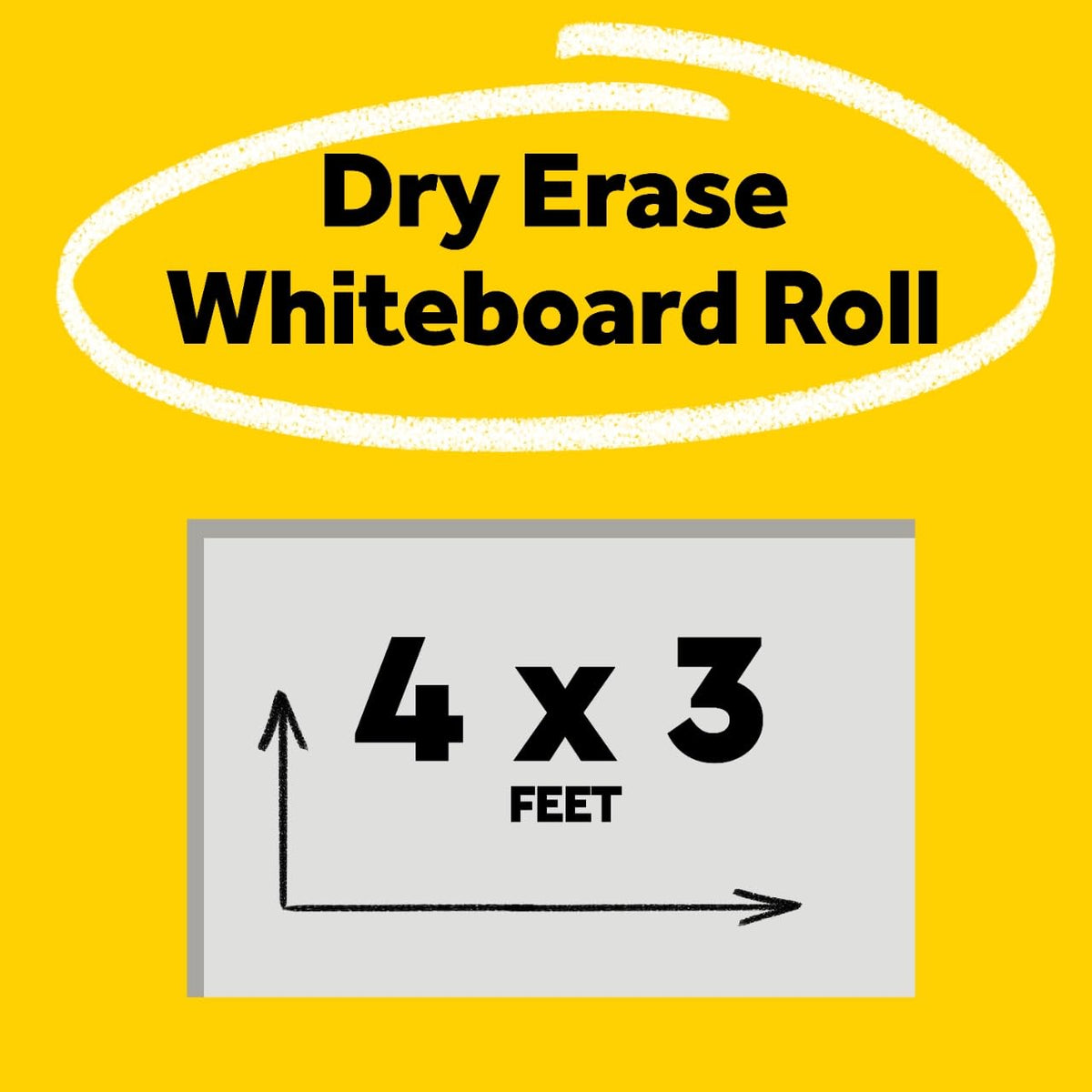 Post-it Writing Board DEF4x3, 4 ft x 3 ft – view 3