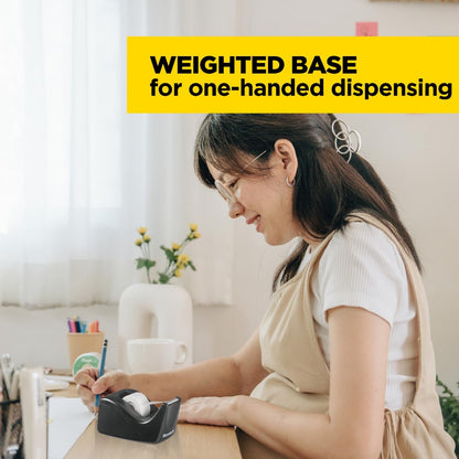 Scotch Tape Label Dispenser C60-BK, Up To 3/4 In – view 8
