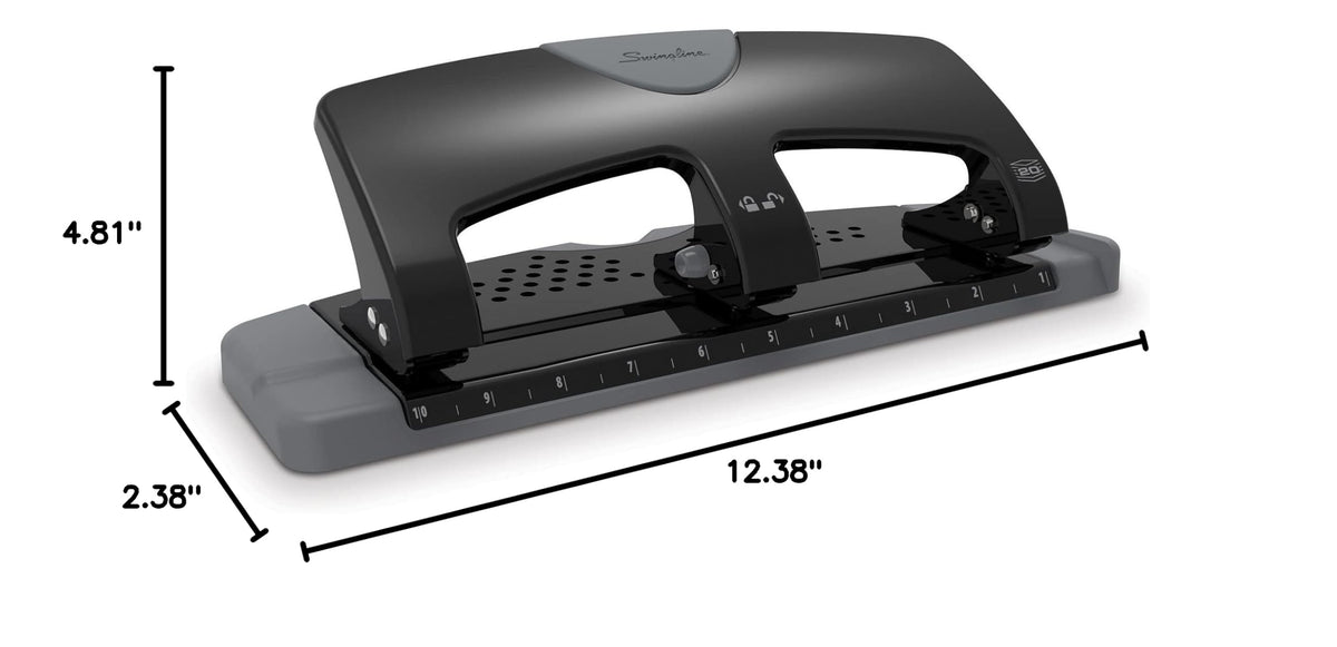 Mead Hole Punch 74133, 3 Hole Punch – view 9