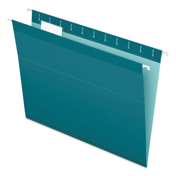 Pendaflex File Folder 04152 1/5 TEA, Letter, 25 Count