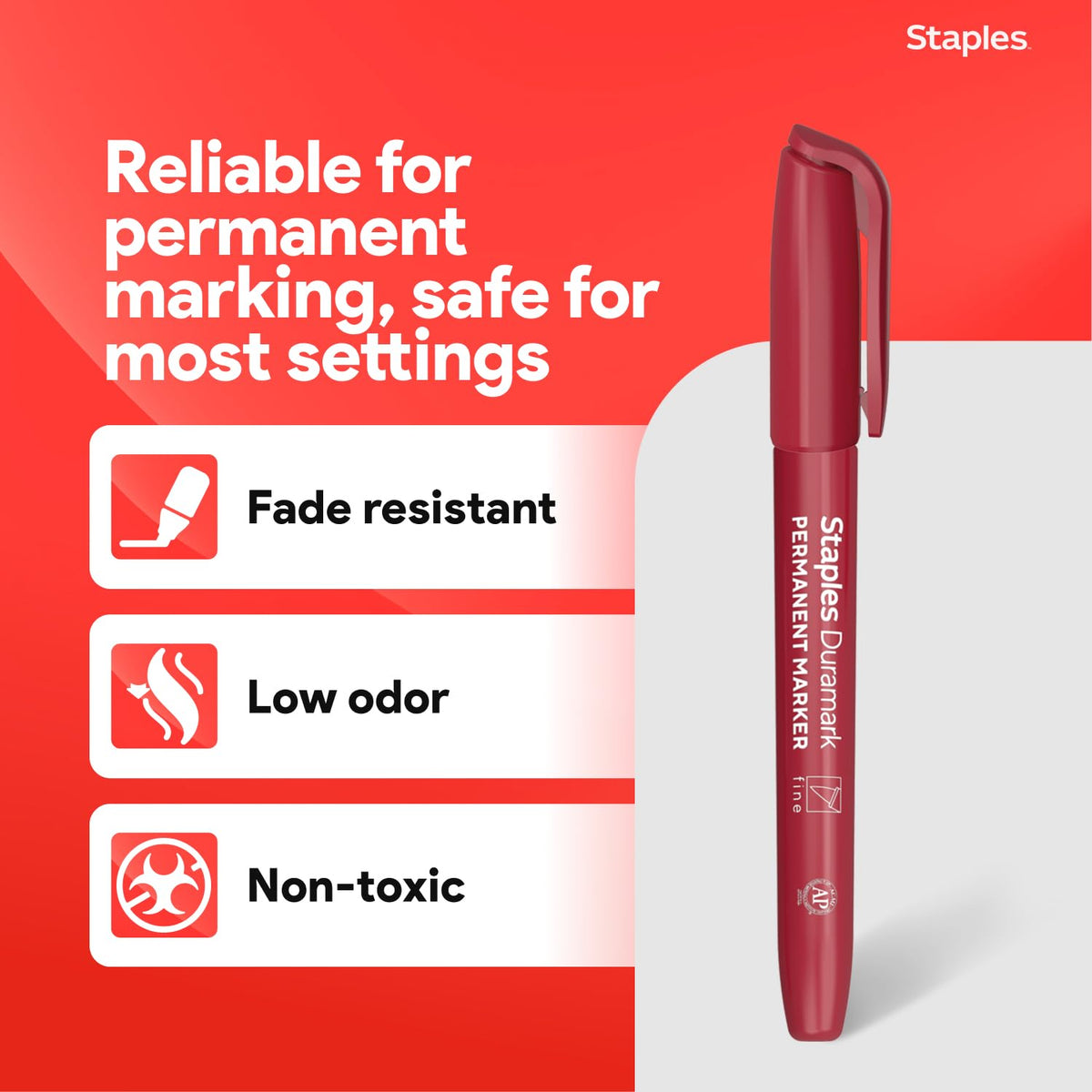 Staples Marking Pen ST62951, 12 Pack – view 4