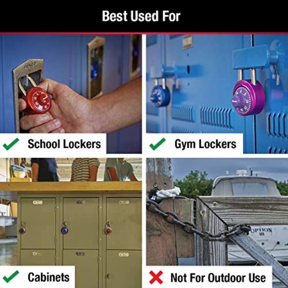 Master Lock 1530DCM, 1 Pack, Colors may vary – view 3