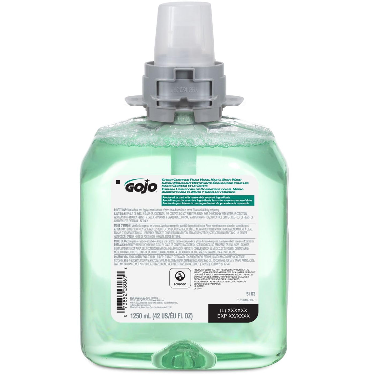 GOJO Skin Cleaning Agent 5163-04, 42 Fl Oz (Pack of 4) – view 2