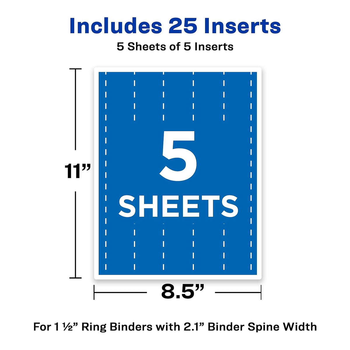 Avery Storage Binder 89105, For 1-1/2" Ring, 25 Count – view 3
