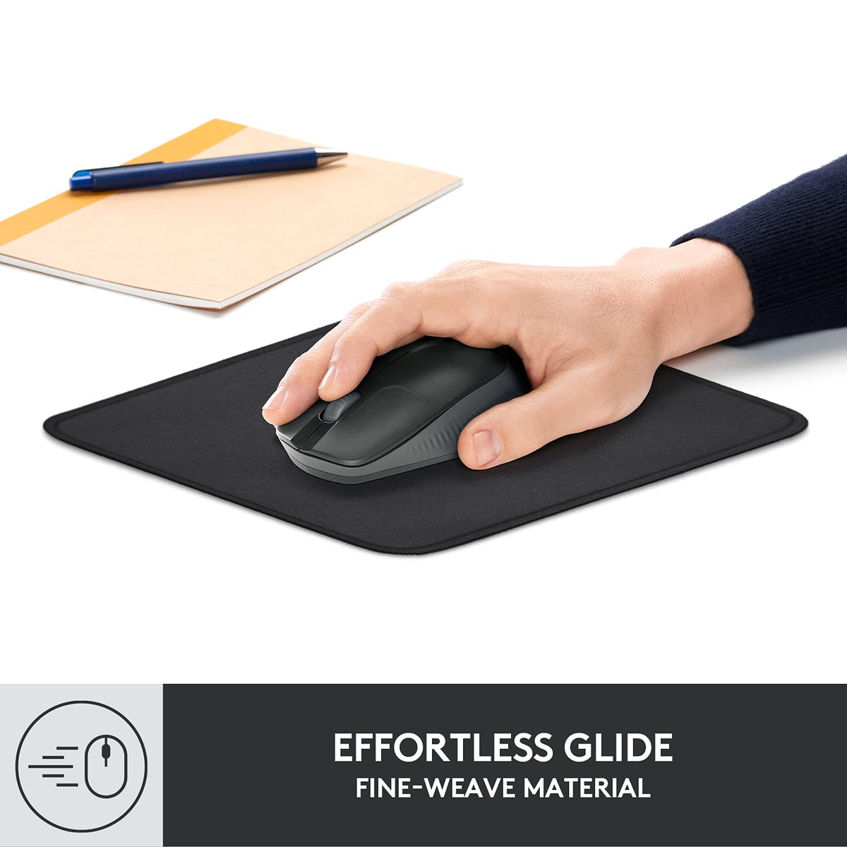 Logitech Mouse Pad 956-000035, 9.1L x 7.9W in – view 2