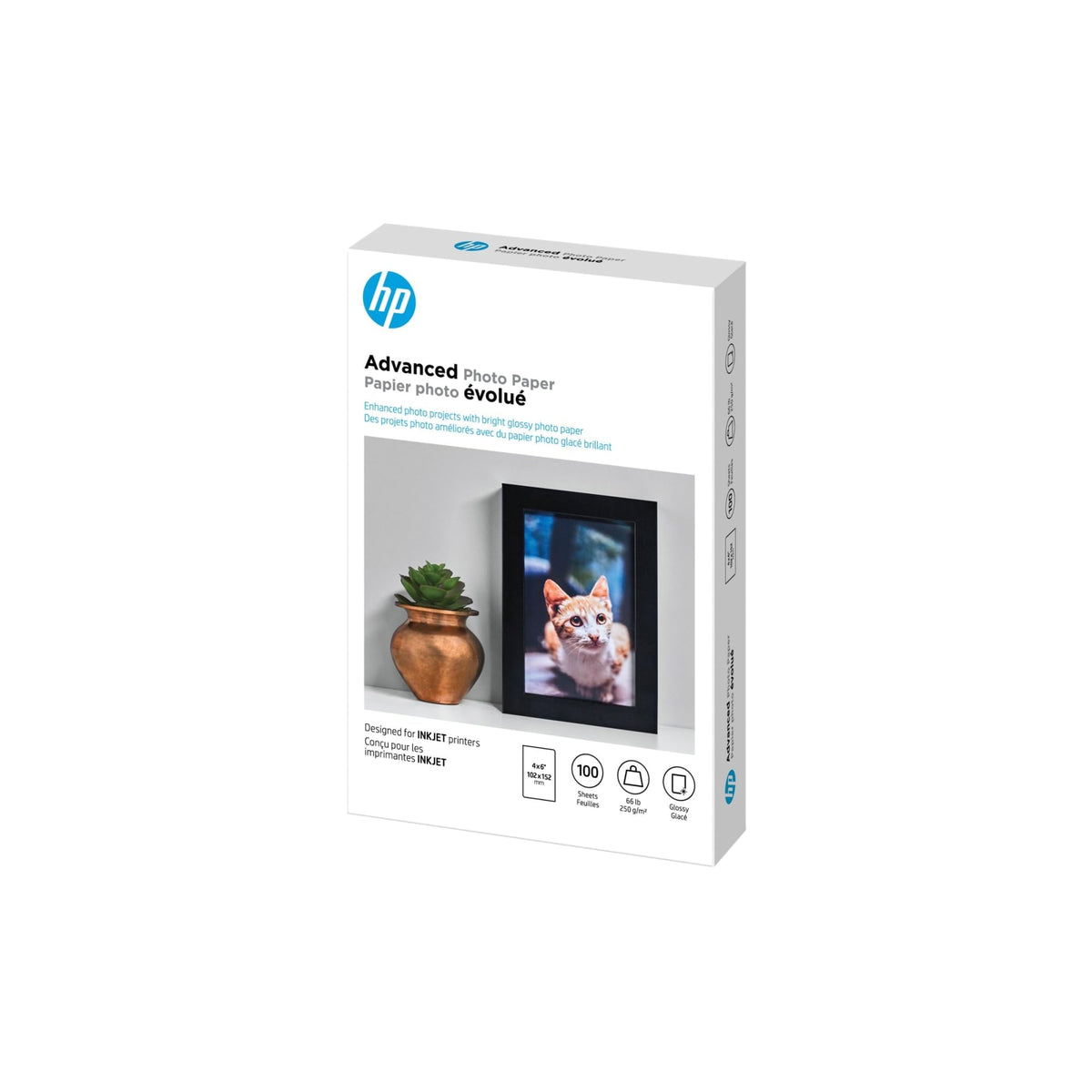 HP Print Copy Paper Q6638A, 4 x 6 in, 100 Count – view 5