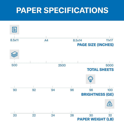 Hammermill Print Copy Paper 104646, 1 Ream | 500 Sheets – view 3