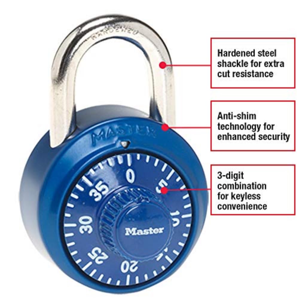 Master Lock 1530DCM, 1 Pack, Colors may vary – view 2