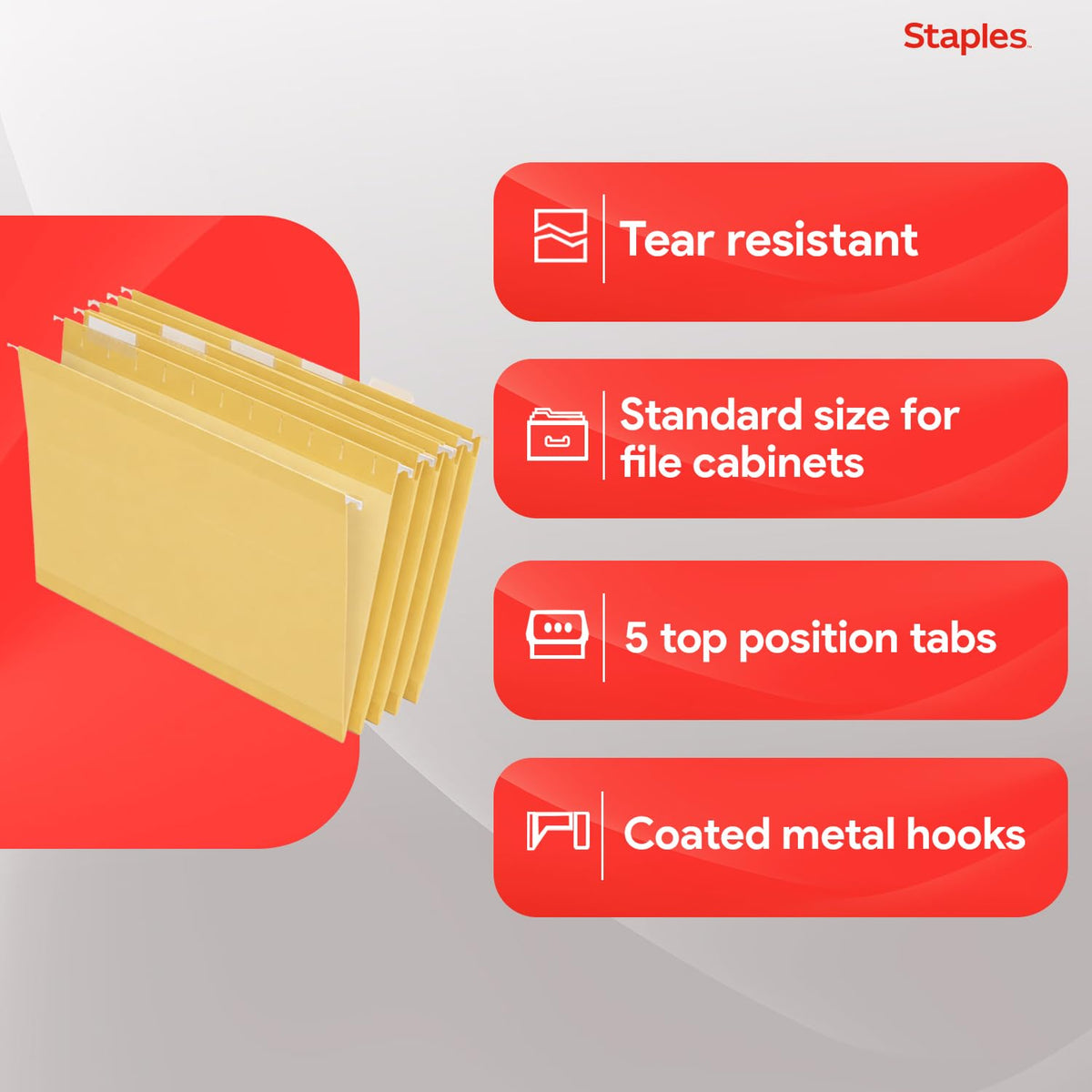 Staples File Folder 163519, 25 Count – view 5