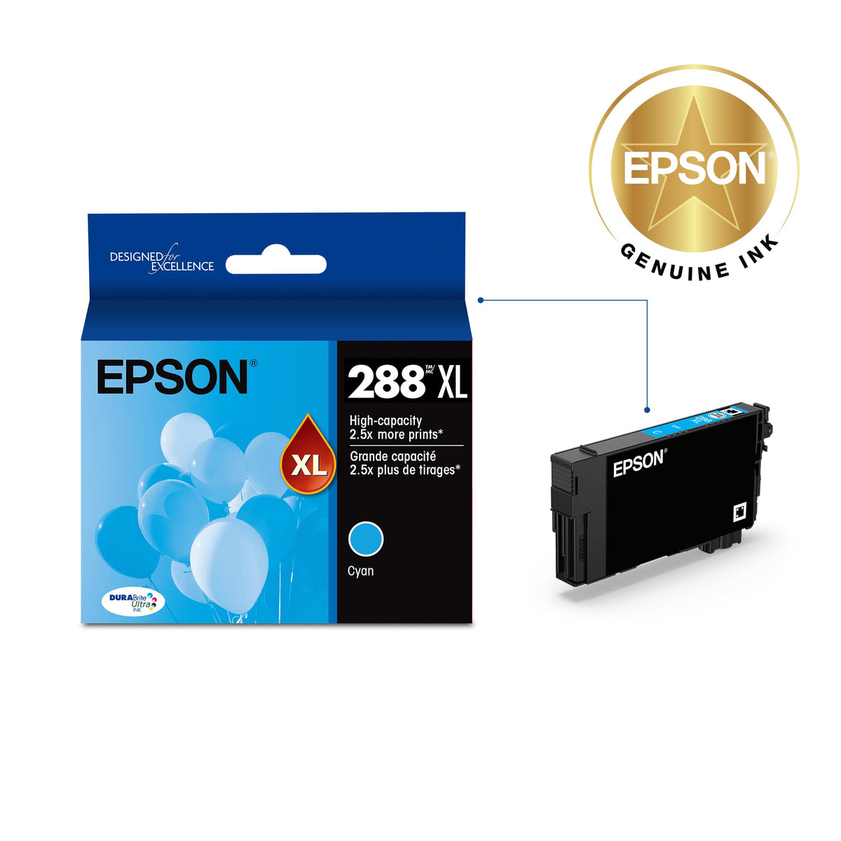 Epson Inkjet Printer Ink T288XL220, 1 Count – view 2