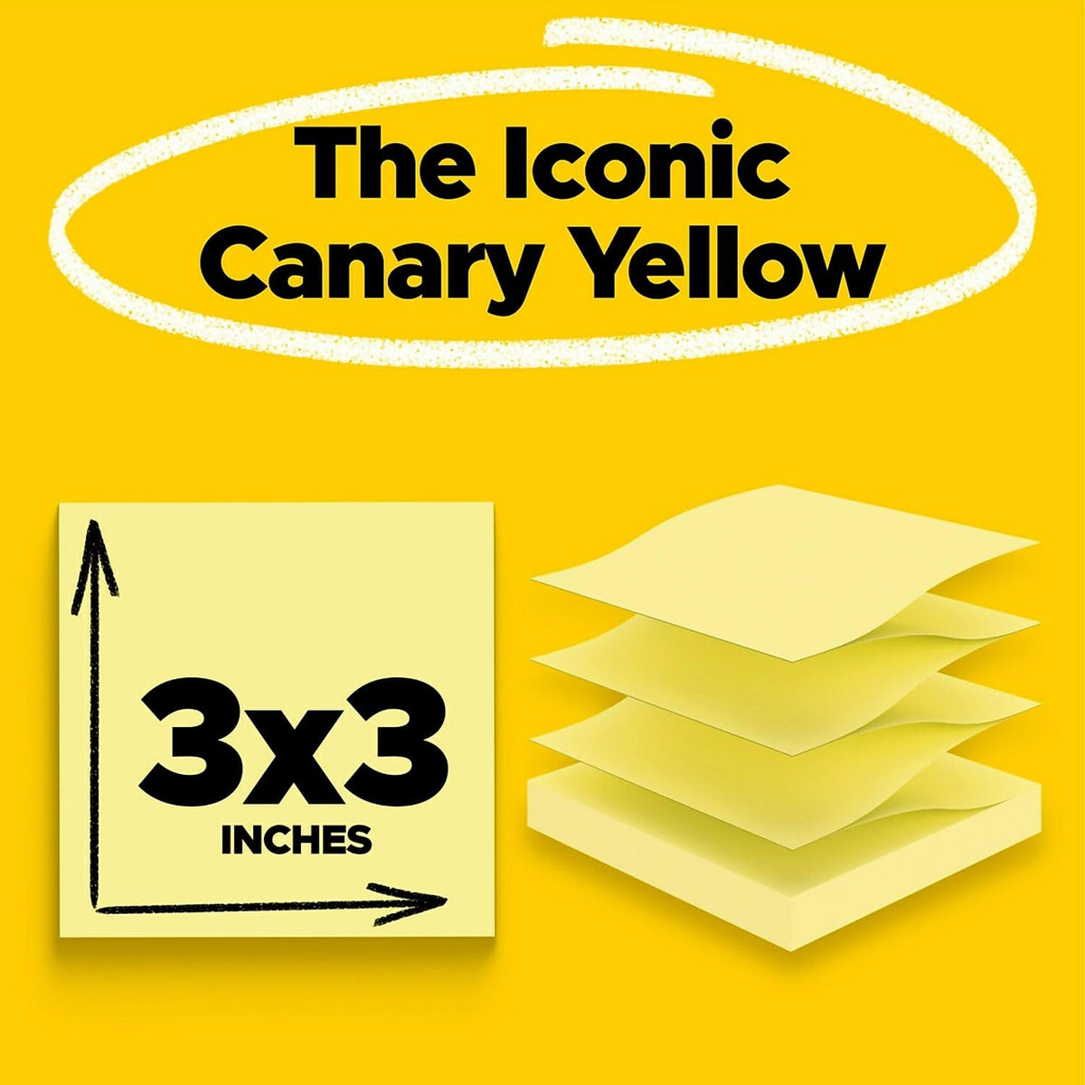Post-it Self Stick Note R330-18CP, 3 x 3 in – view 2