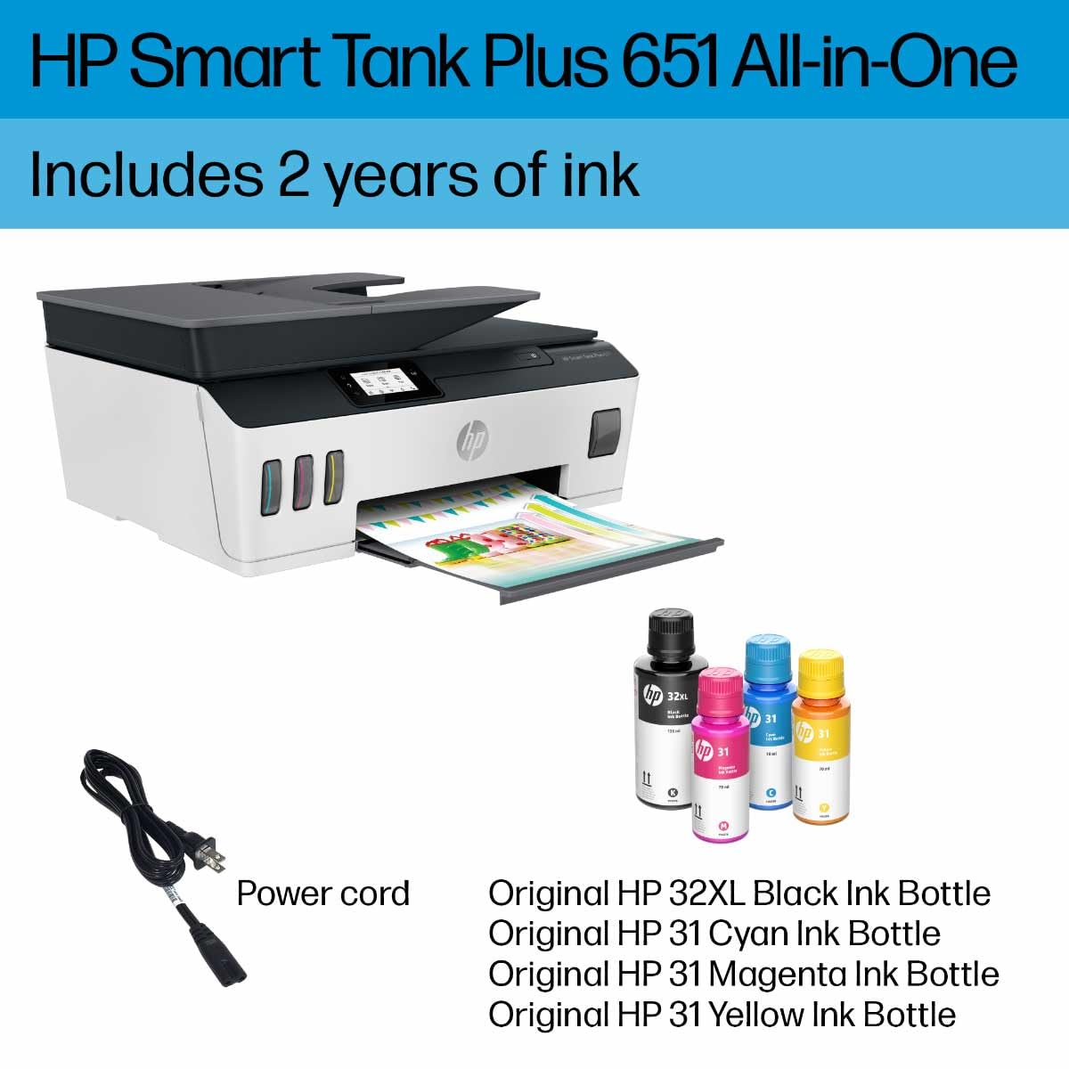 HP Printer 7XV38A, Medium – view 6
