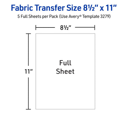 AVERY Iron On Transfer Design 3279, 8.5" x 11" – view 10