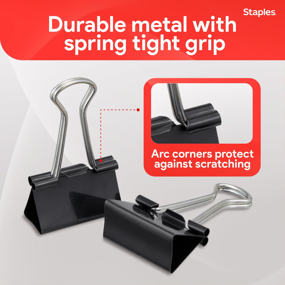 Staples Paper Clip Clamp ST32003/32003, 144 Pack – view 4