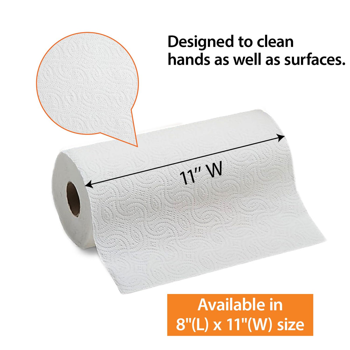 COASTWIDE Paper Towel CW21806, Jumbo, 12 Count – view 7