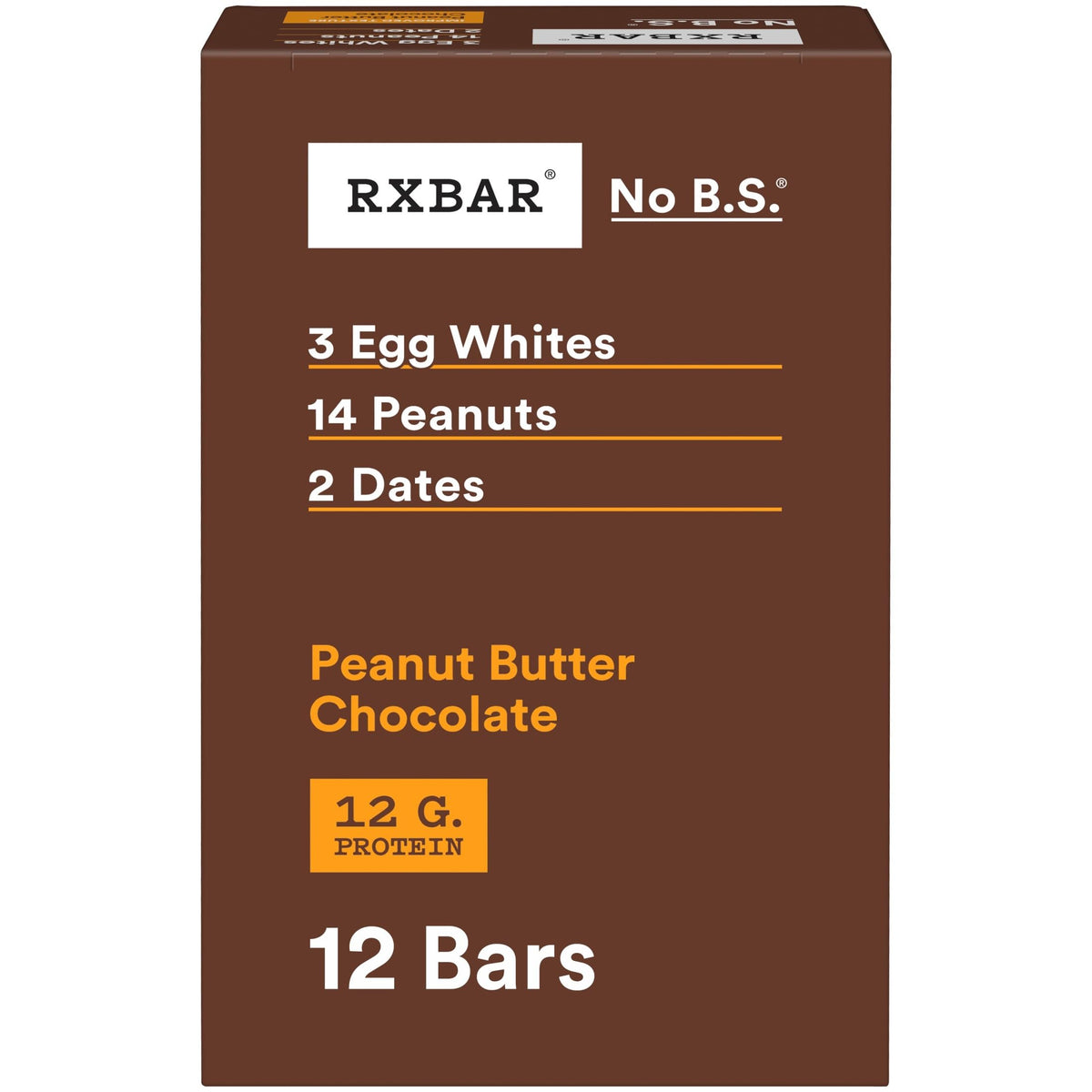 RXBAR Snack Food Bar RXB1001/100/105, 12 Count