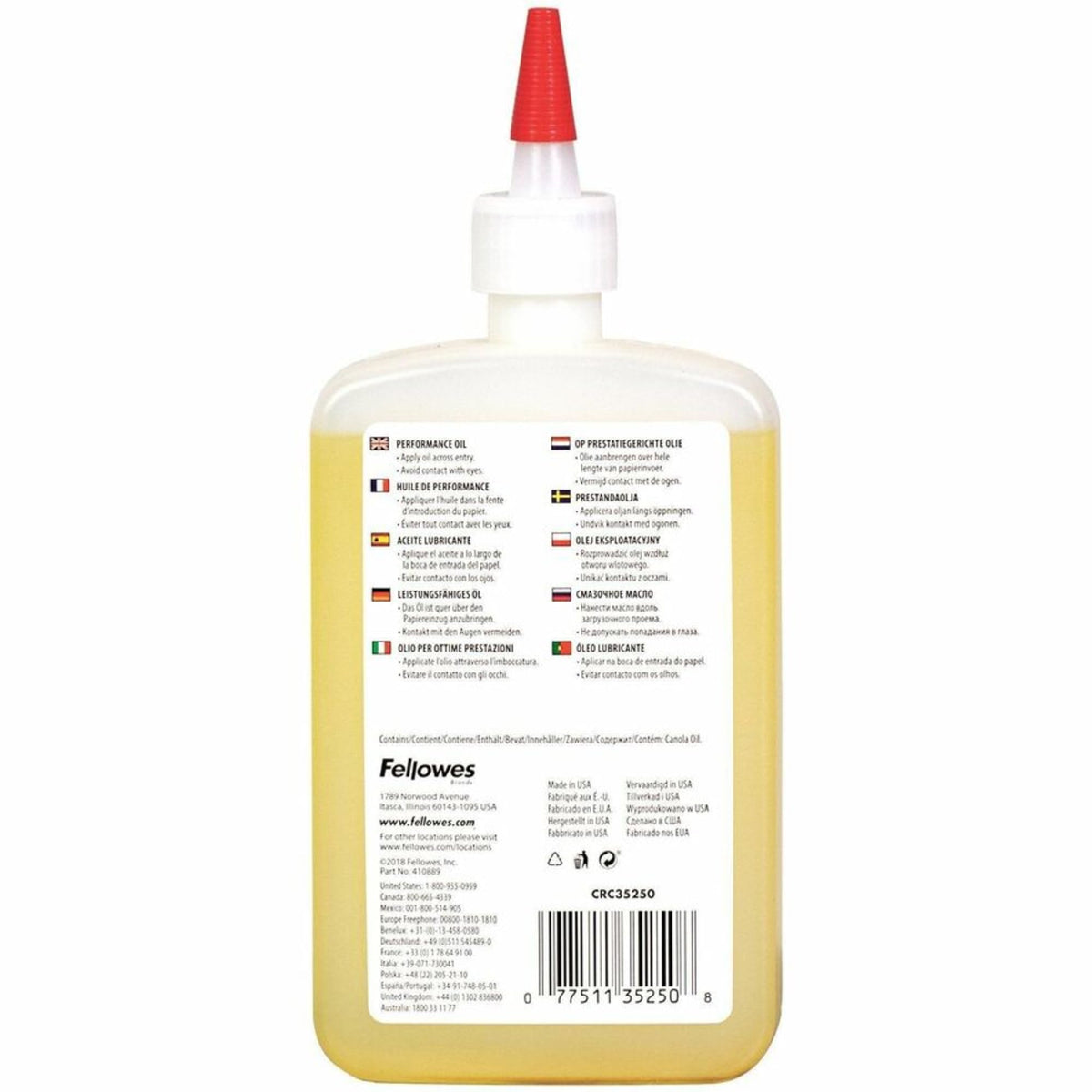 Fellowes Machine Lubricant 35250, 12 Fl Oz – view 6