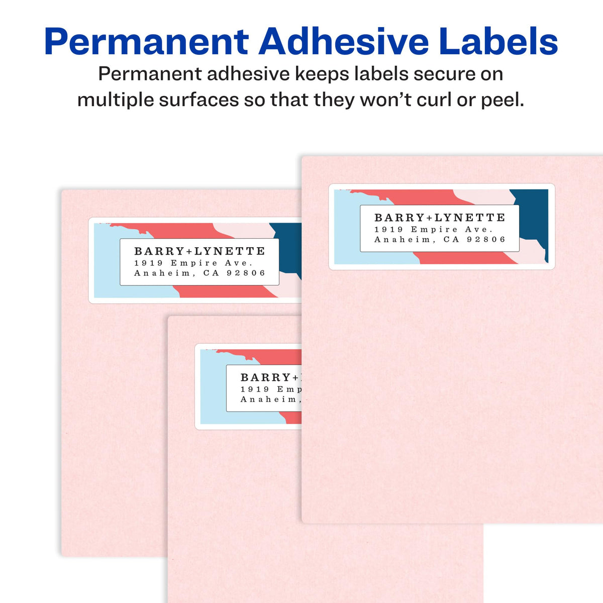 Avery Label 6521, 1" x 2-5/8", 300 Count – view 5