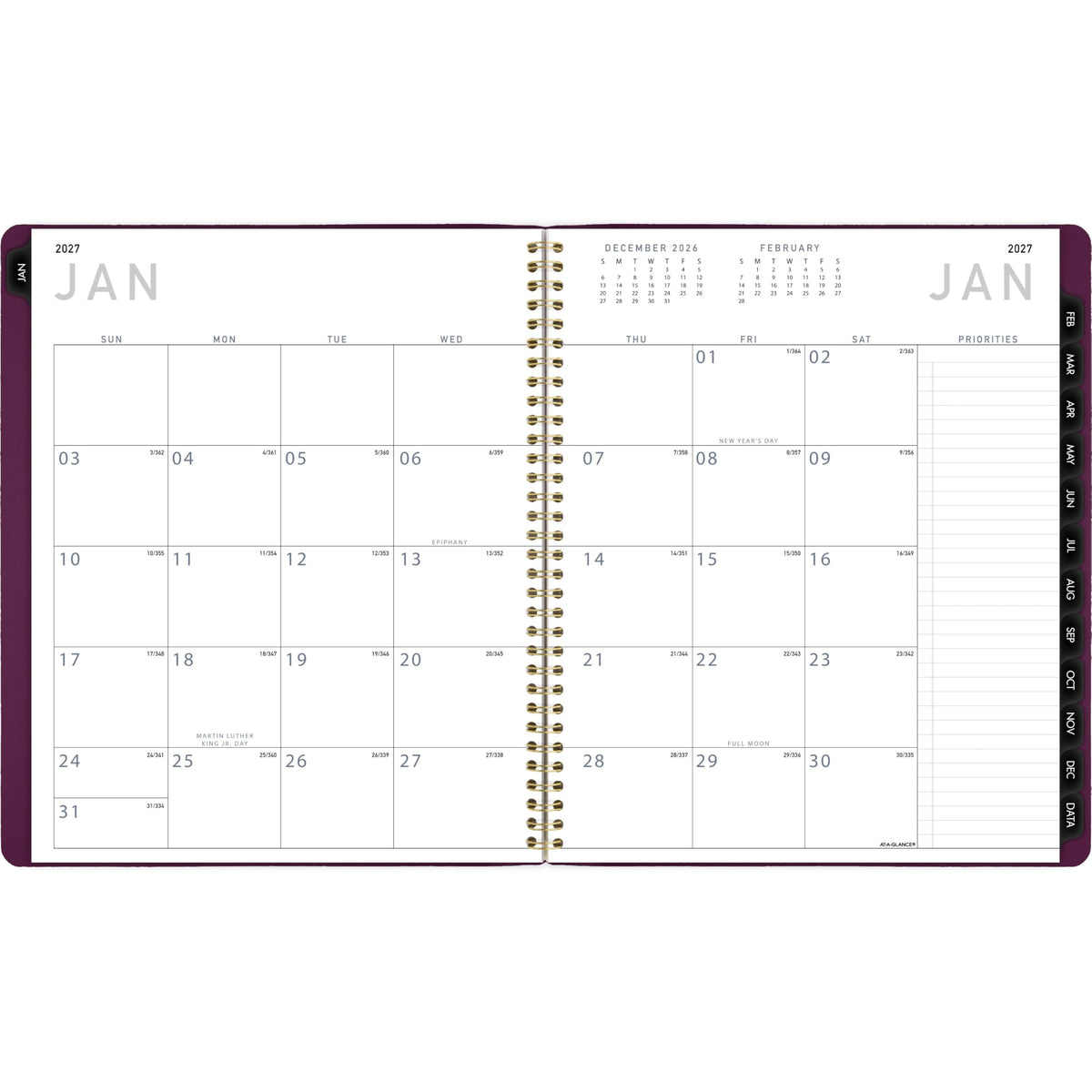 AT-A-GLANCE Planner 70250X14, 9" x 11" – view 10
