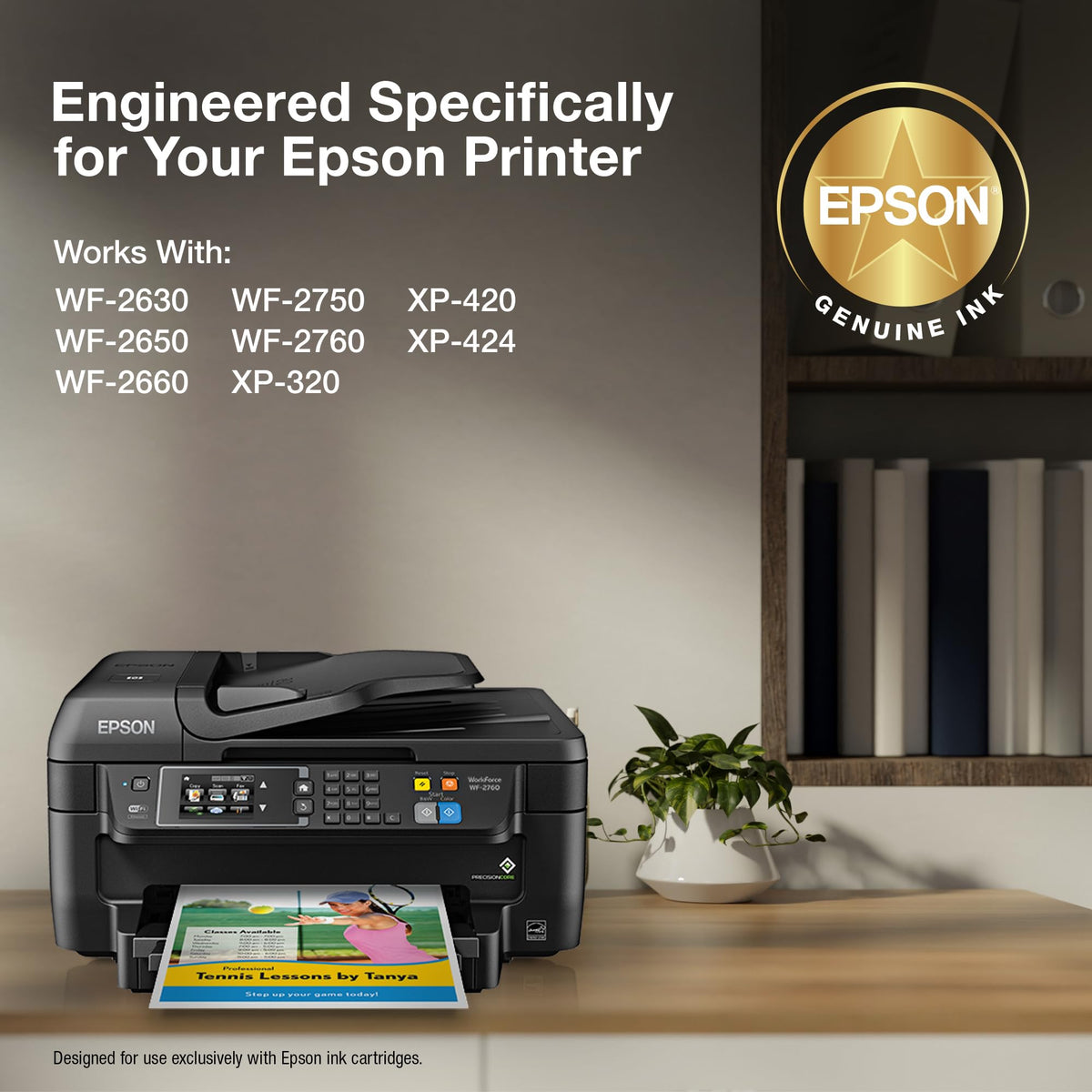 Epson Inkjet Printer Ink T220520, Standard Capacity – view 3