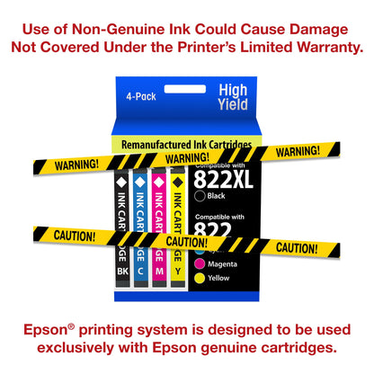 Epson Inkjet Printer Ink T822XL-BCS, High Yield / Standard Yield – view 4