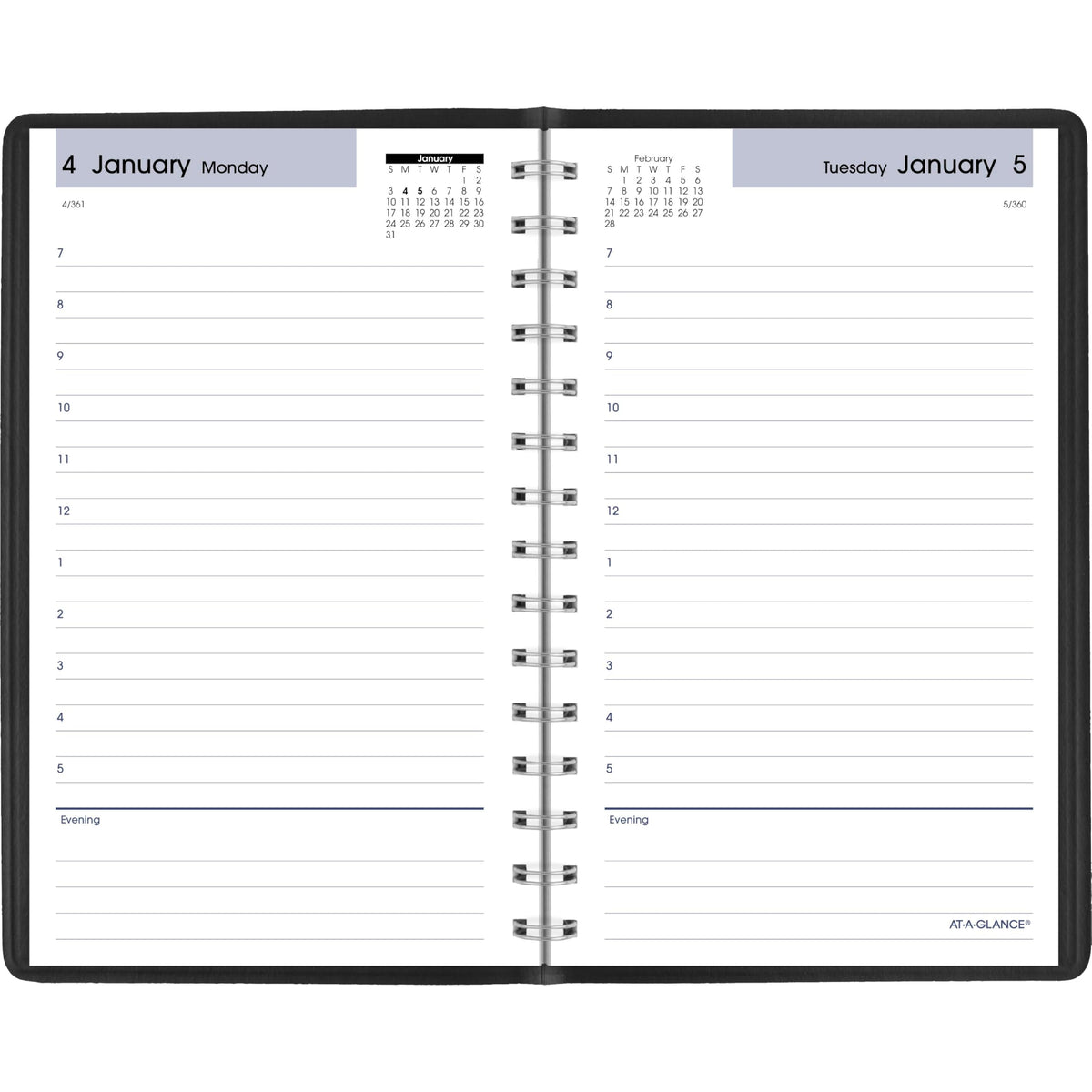 AT-A-GLANCE Planner SK4400, 5" x 8" – view 7