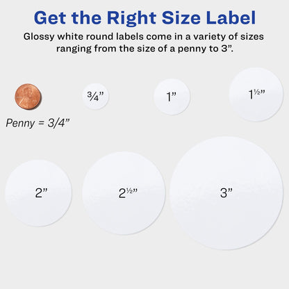 Avery Label 22830, 2.5", 90 Count – view 9