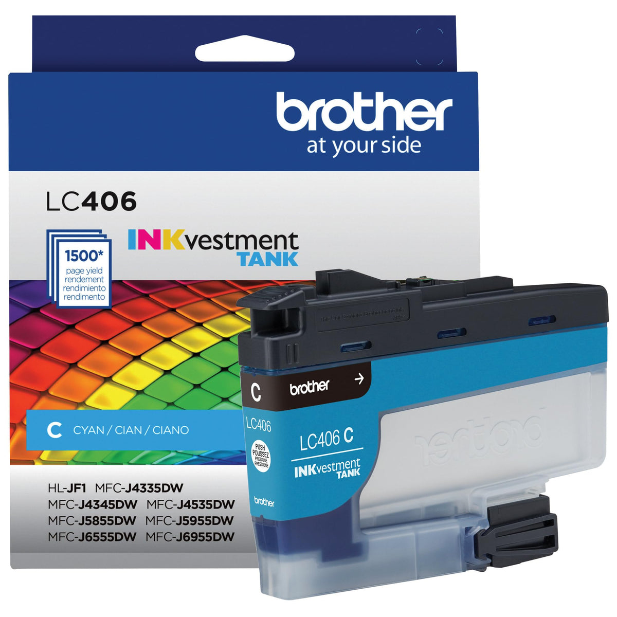 Brother Inkjet Printer Ink LC406CS