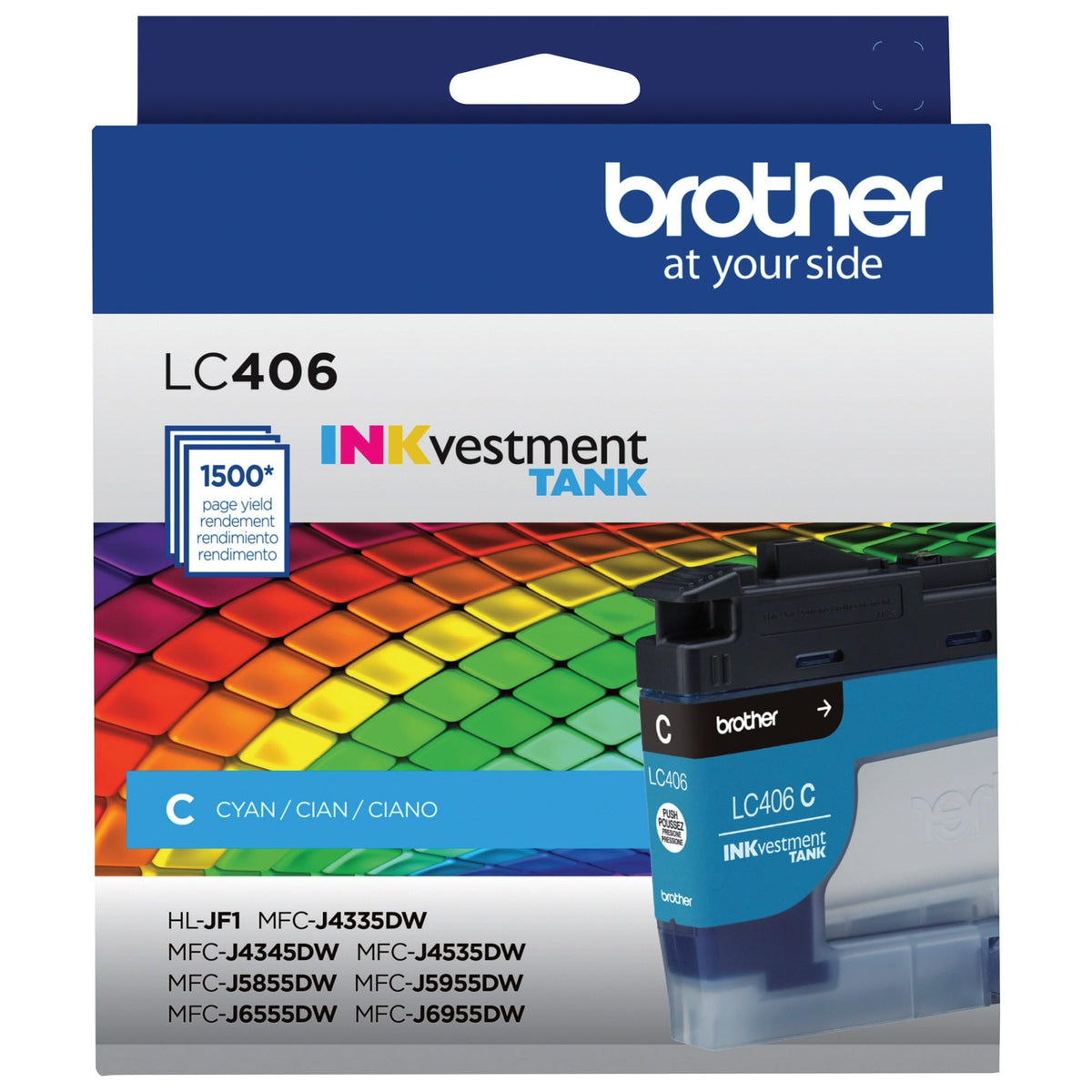 Brother Inkjet Printer Ink LC406CS – view 2