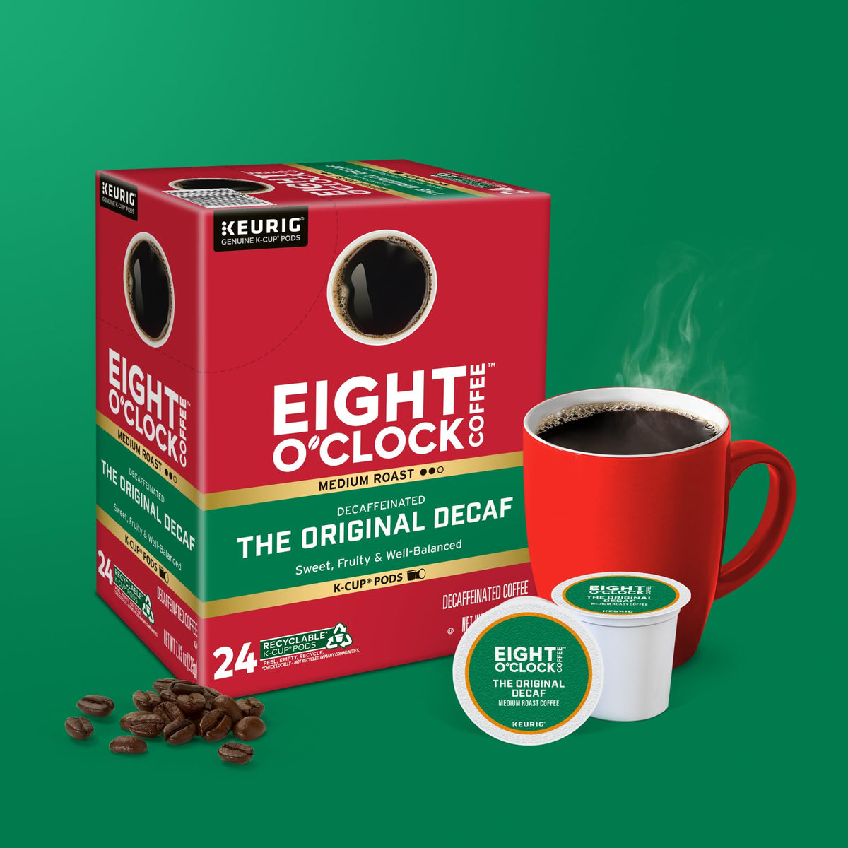 Eight O'Clock Coffee 10099555065425, 24 Count (Pack of 4), 96 Count – view 8