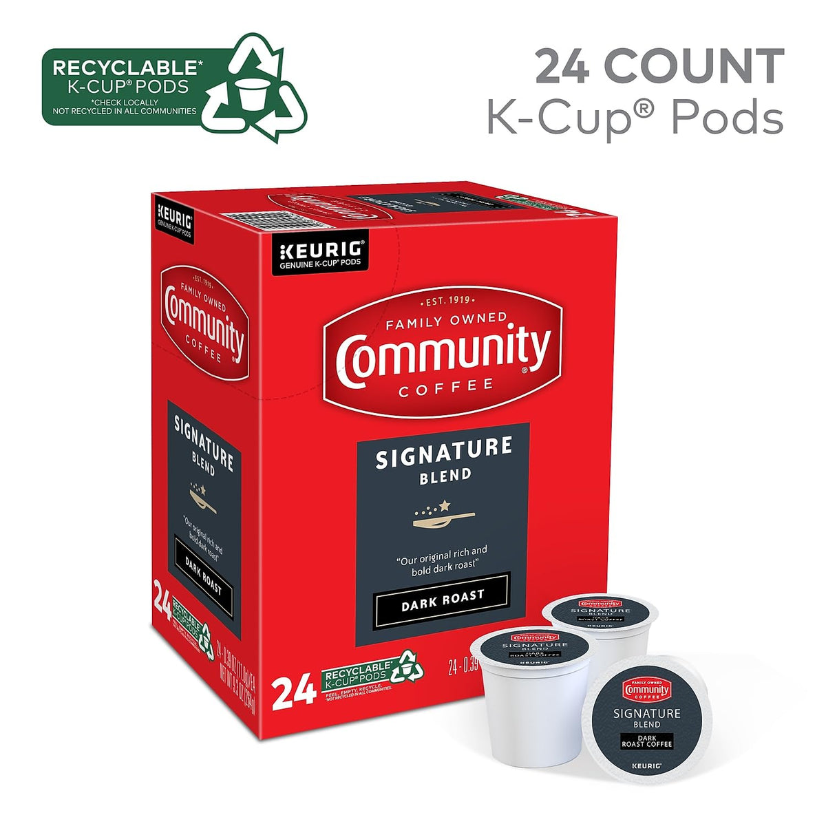 Community Coffee 5000374328, 24 Count – view 2