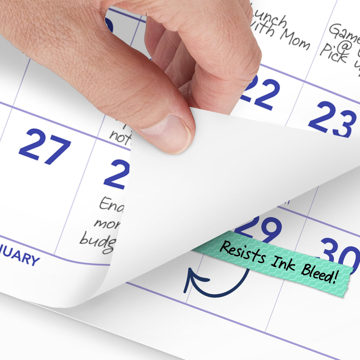 AT-A-GLANCE Calendar PM528, 6.5"W x 7.5"H – view 2