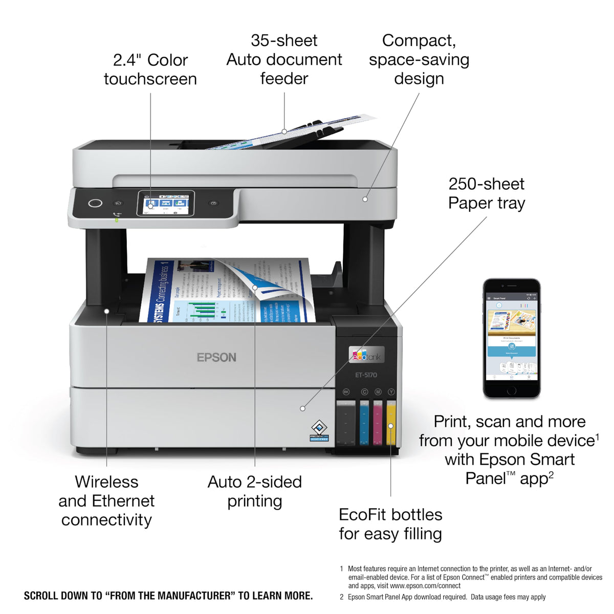 Epson Printer ET-5170, Large – view 5