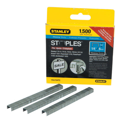 STANLEY Hardware Staple TRA704T, 1/4 Inch, 1000 Count – view 2