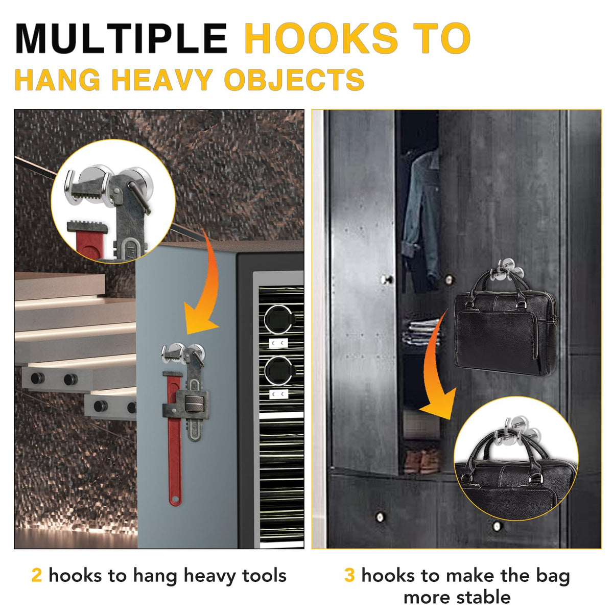 DIYMAG Storage Hook S16-20P, 0.63in, 20 Count – view 3