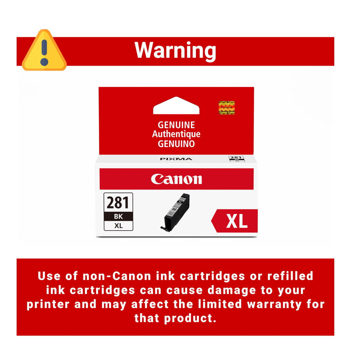 Canon Inkjet Printer Ink 2037C001, XL – view 7