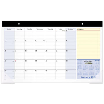 AT-A-GLANCE Calendar SK71000, 18"W x 11"H