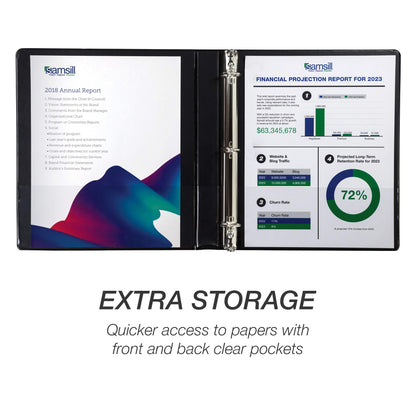 Samsill Storage Binder S88430, 1-Inch, 8 Count – view 5