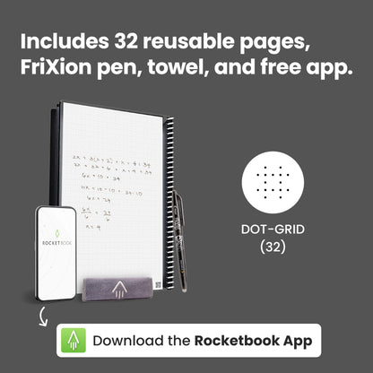 Rocketbook Blank Book EVR-L-R, Classic Letter – view 4