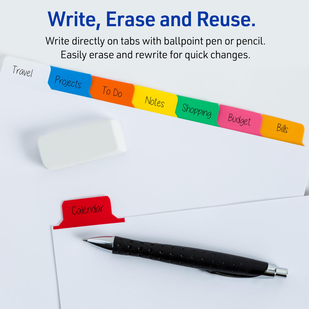 Avery Binder Divider 23079, 8 Tab – view 3