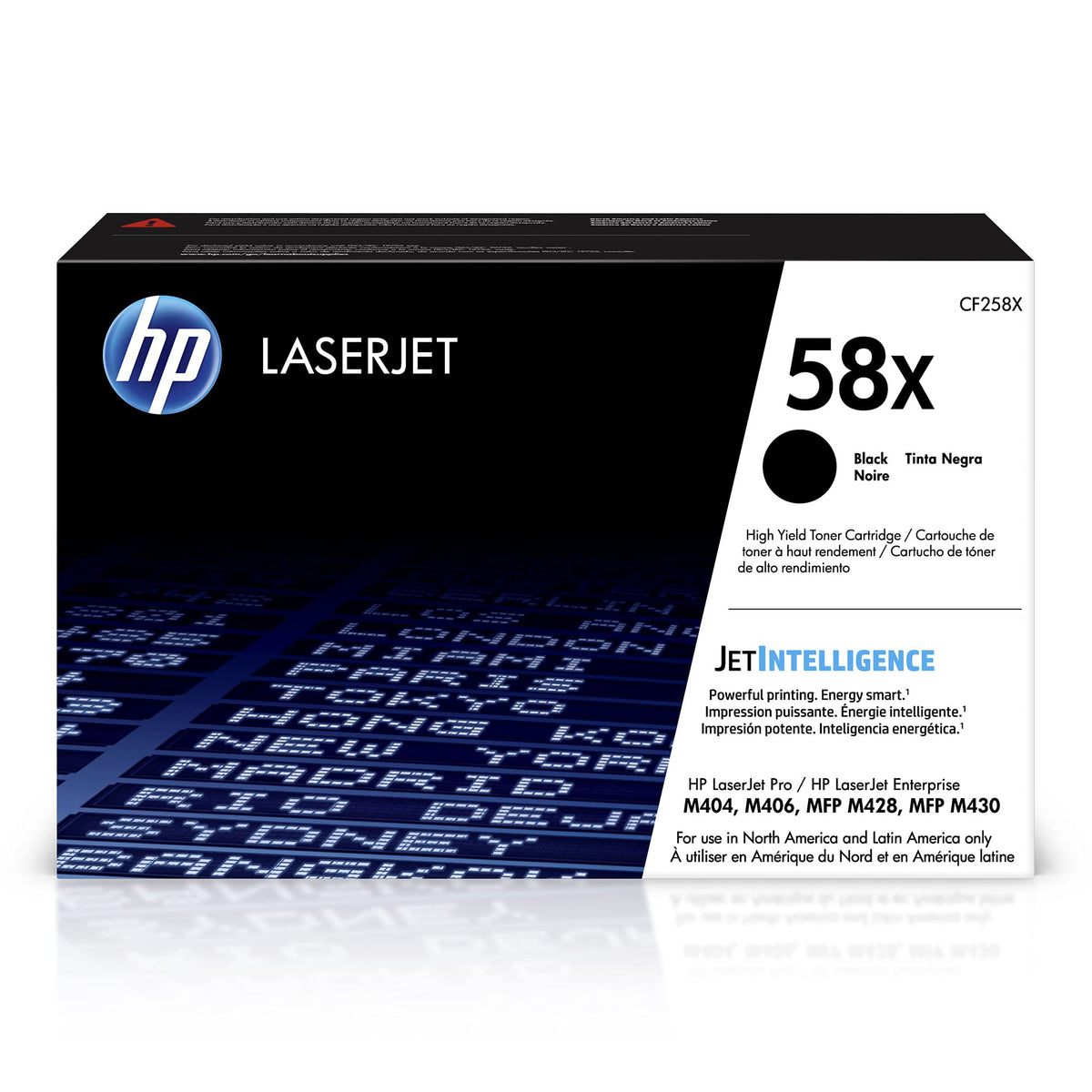 HP Laser Printer Toner CF258X, One Size