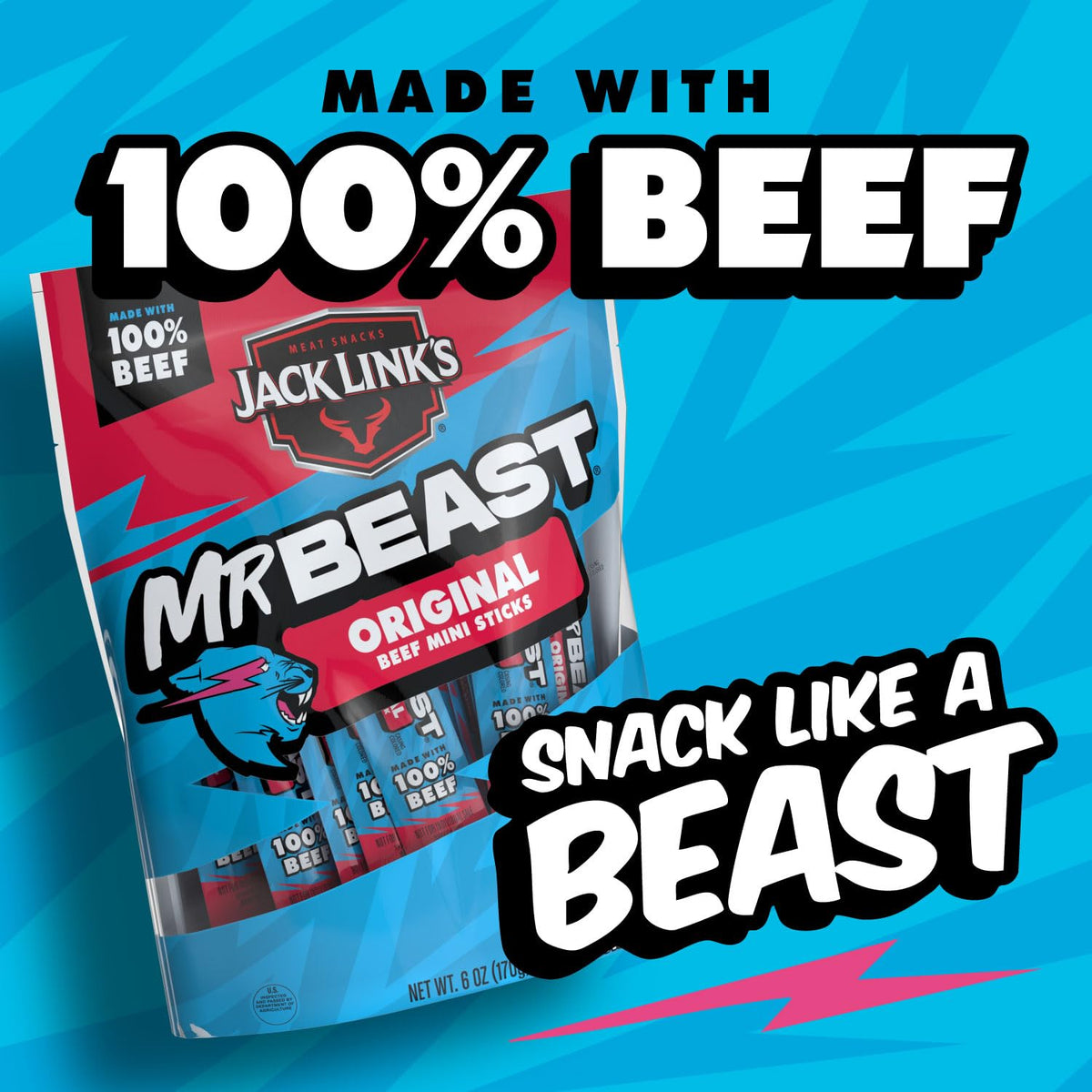 Jack Link's Jerky 10000044702, 0.5 Ounce (Pack of 12) – view 3