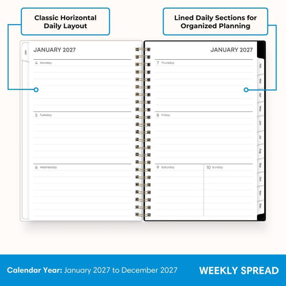 Blue Sky Planner 110212-27AMZ, 5" x 8" – view 3