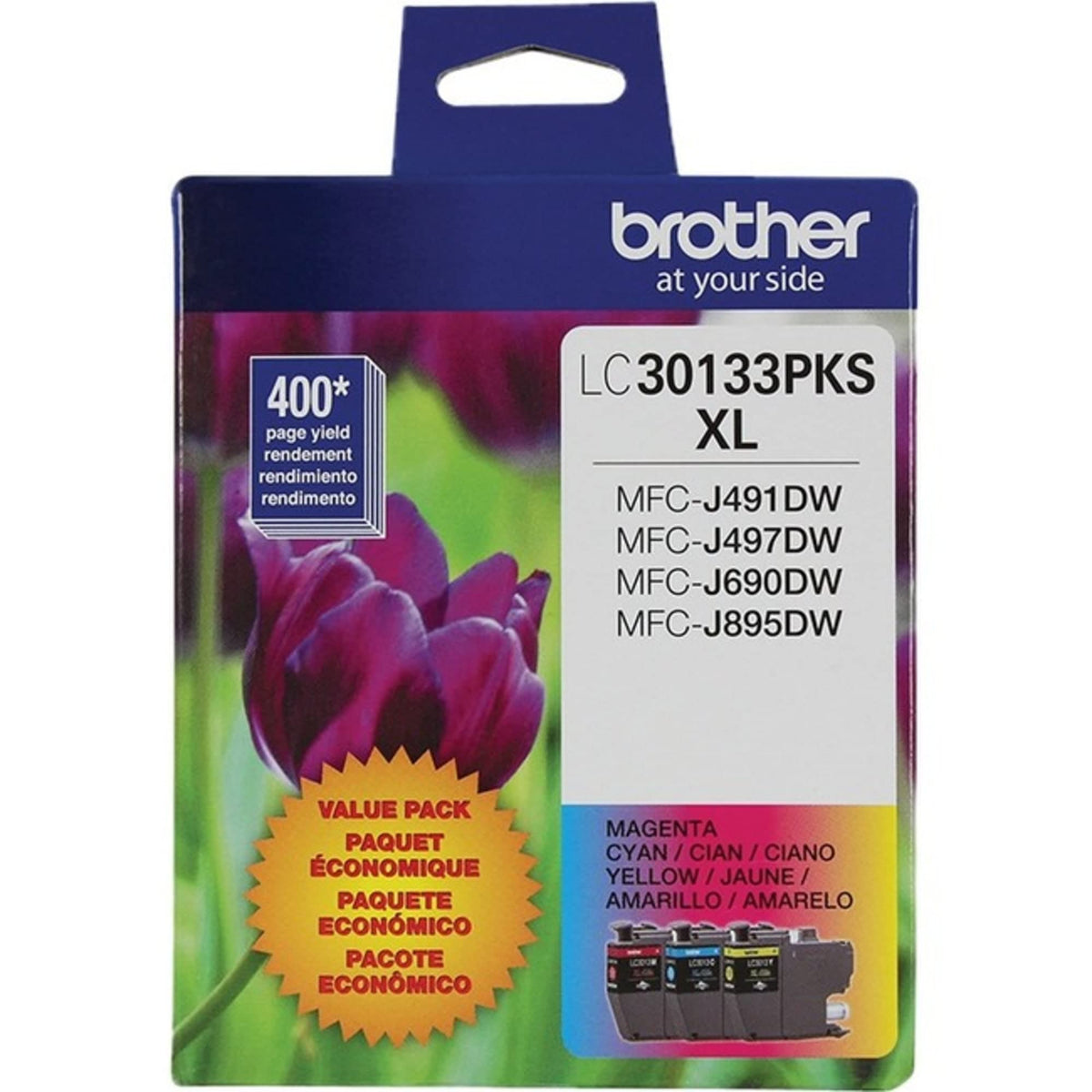 Brother Inkjet Printer Ink LC30133PKS, Standard, 3 Count – view 4