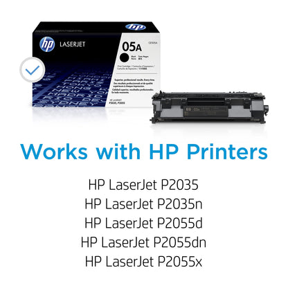 HP Laser Printer Toner CE505A, 1 Pack Toner – view 2