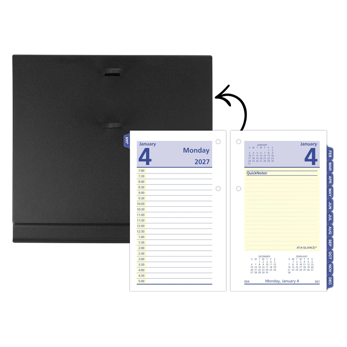 AT-A-GLANCE Calendar E51750, 3.5" x 6" – view 6
