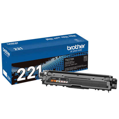 Brother Laser Printer Toner TN221BK, Single